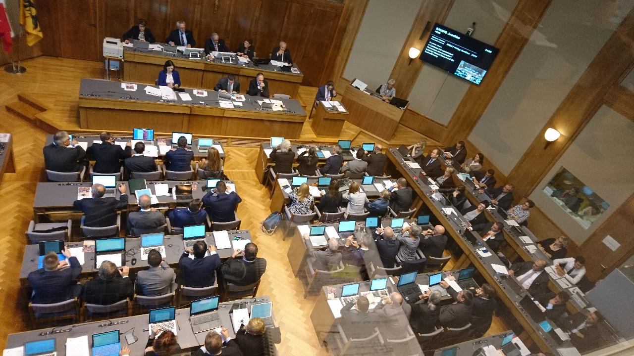 Le monde politique s’est donné rendez-vous à Sion aujourd’hui